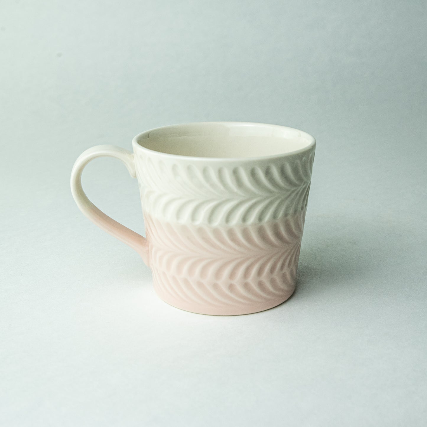 Hasami ware rosemary mug pink