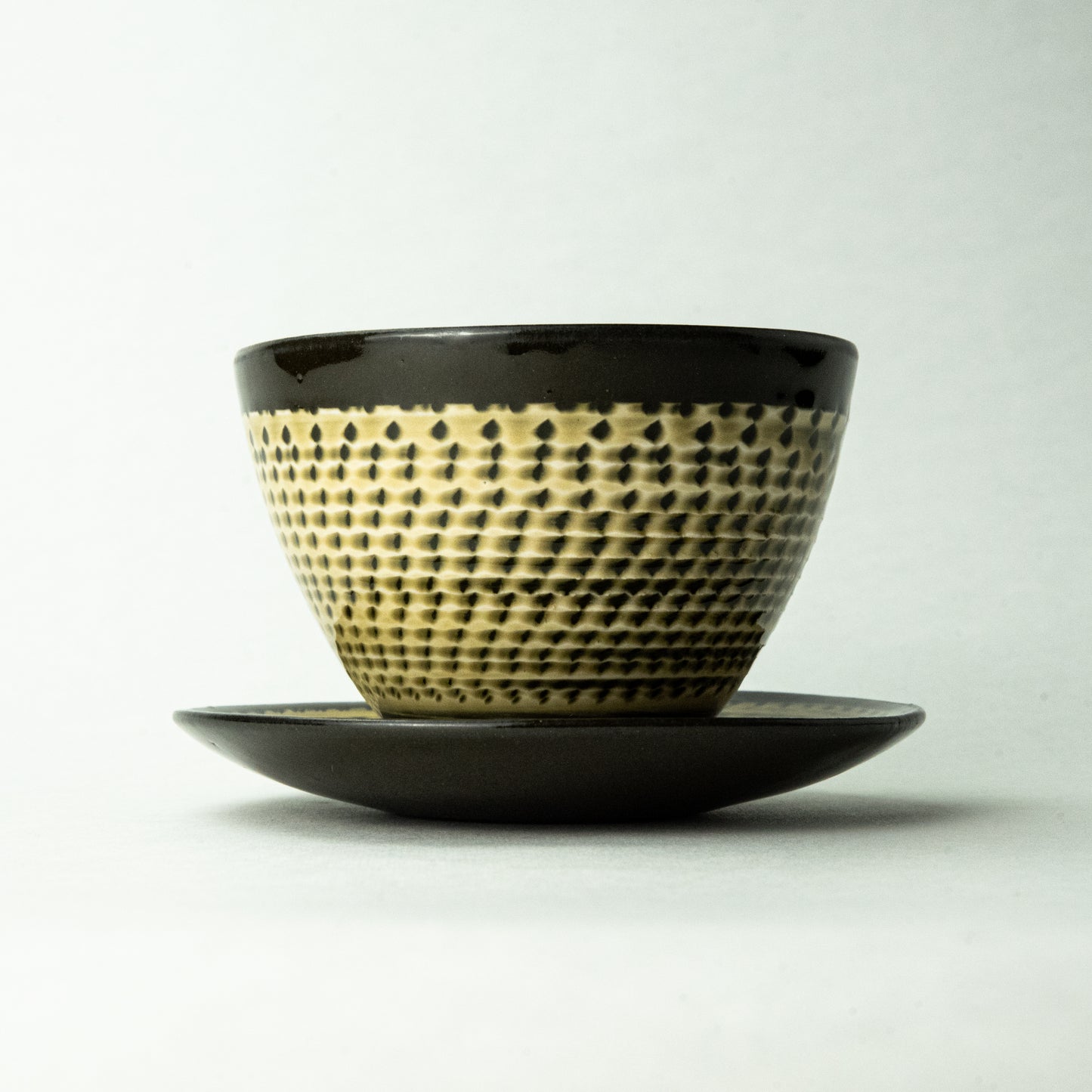 Shigaraki ware Maruju Seito Flying Canna C/S Green