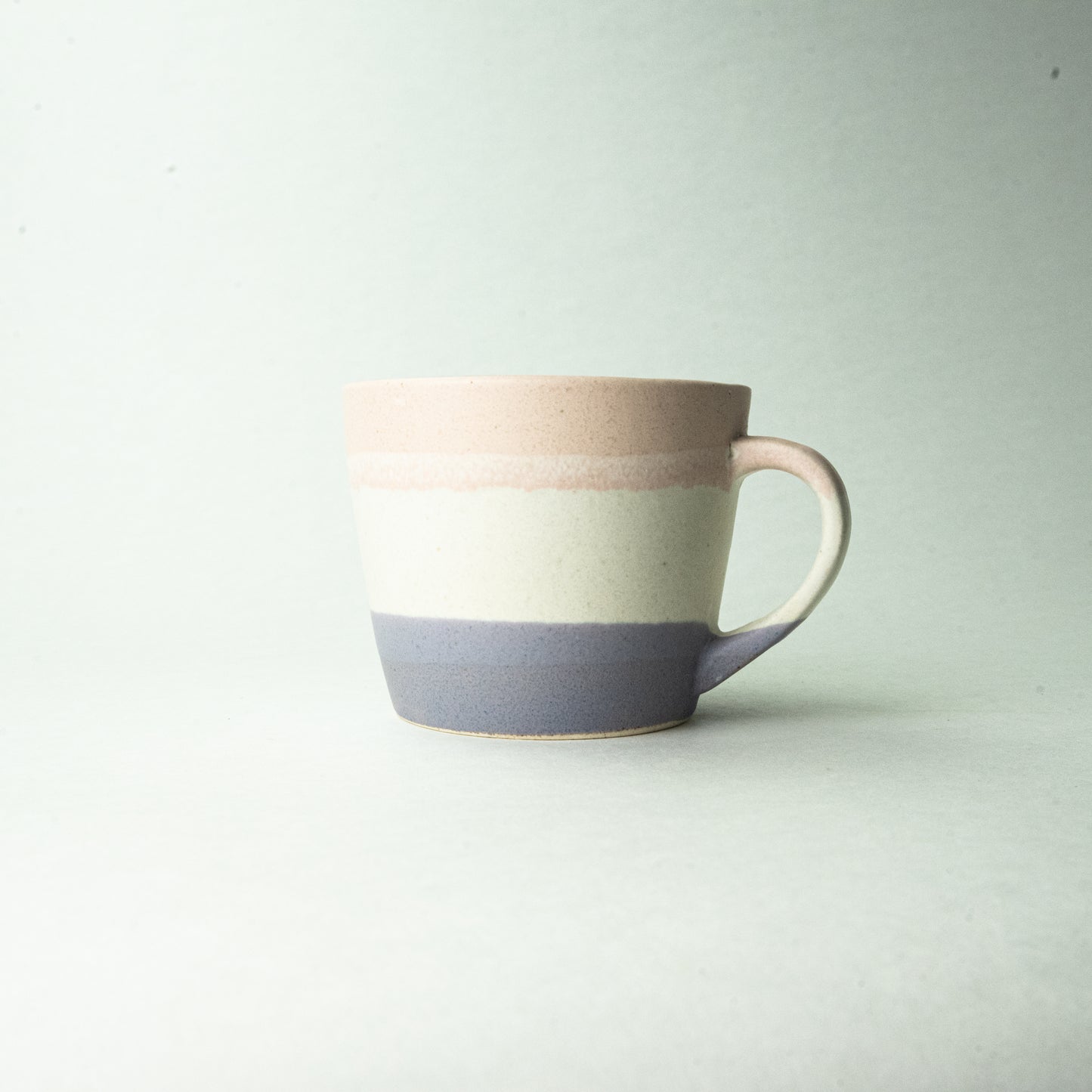 Mino ware Shinkogama Puro-Tre L size mug PK×WH×PUL