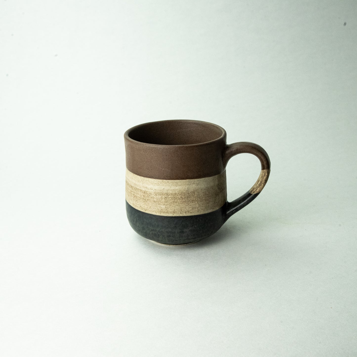 Mino ware Shinkogama Sepia mug CHxBK