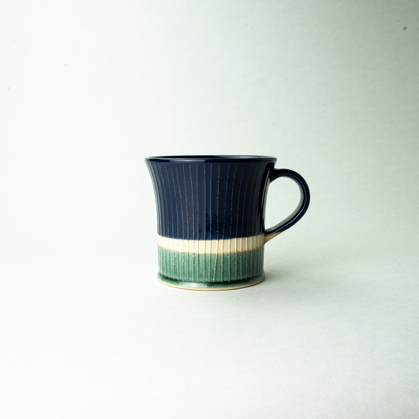 Mino Ware Bunzangama Claire Mug Blue