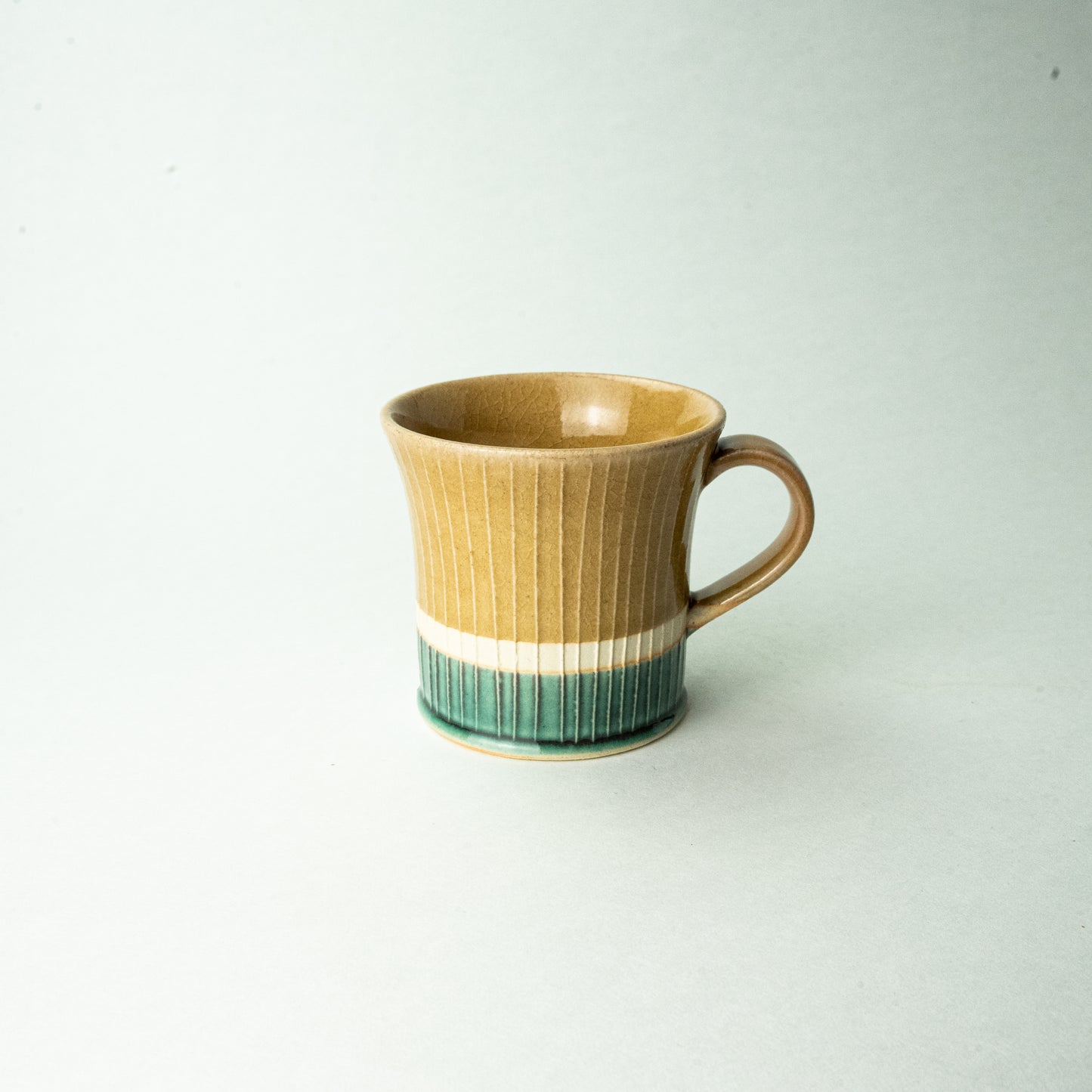 Mino Ware Bunzangama Claire Mug Mustard