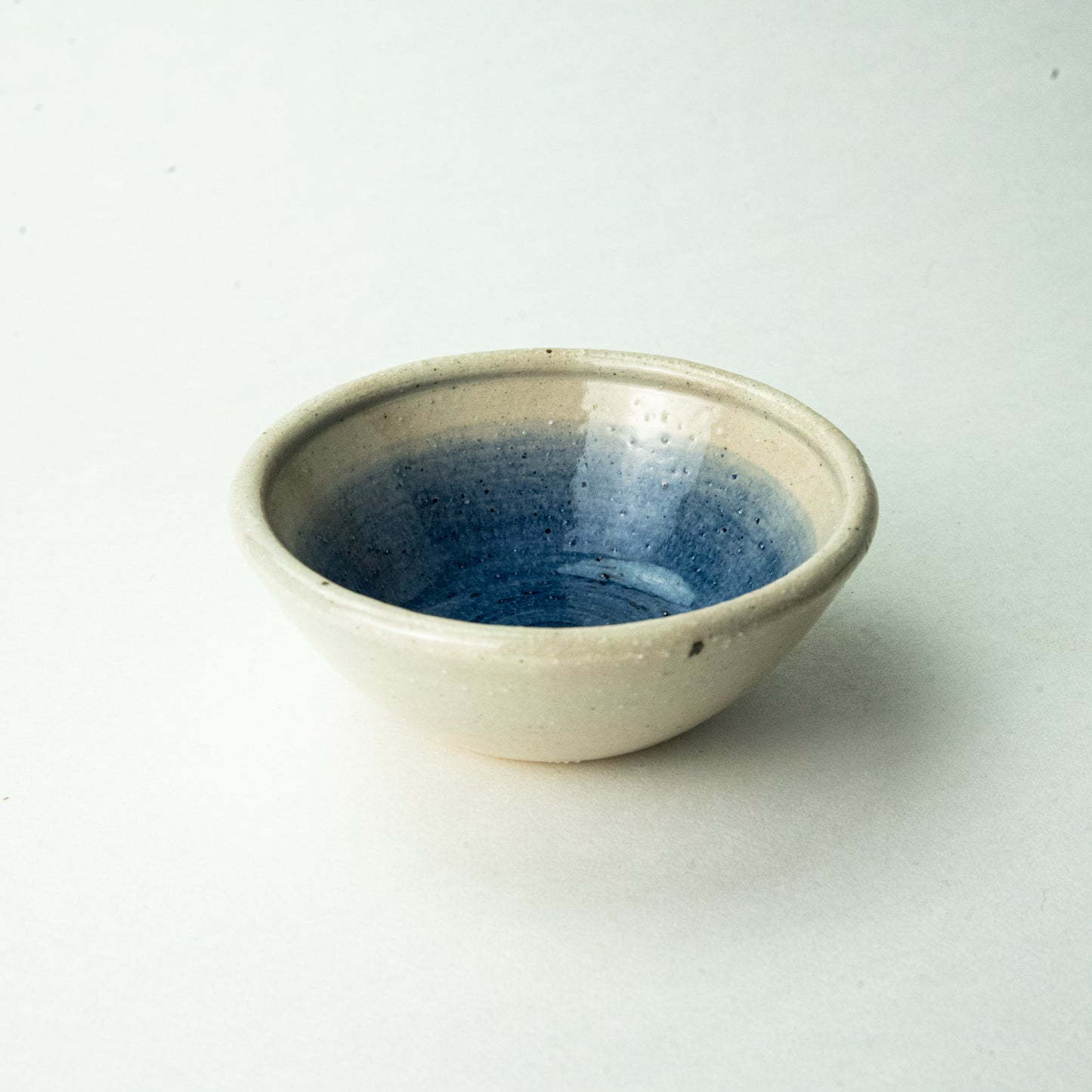 Hasami ware dyed BLU ball bowl SS